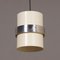 White Cylinder Pendant with Polished Band from Philips, 1970s 8