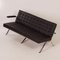 Model 1042 3-Seater Sofa in Black Leather by Artimeta, 1960s, Image 7