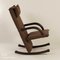 Rocking Chair T-Line par Burkhard Vogtherr pour Arflex, Italie, 1980s 4
