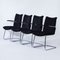 Fauteuils 3014 Cantilever par Toon De Wit pour De Wit, 1950s, Set de 4 2