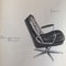 Gentilina Swivel Armchair by Andre Vandenbeuck for Strässle, 1960s, Image 12