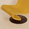 Chaise 123 Jaune par Verner Panton pour Fritz Hansen, 1970s 9