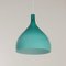 Green Murano Pendant by Paolo Venini for Venini & Co., Italy, 1960s 3