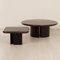 Tables Basses Marron par Paul Kingma, 1980s, Set de 2 9