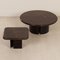 Brown Coffee Tables by Paul Kingma, 1980s, Set of 2 5