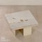 Mesa de centro pequeña de mármol blanco de Paul Kingma, años 80, Imagen 2