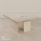 Tavolino da caffè piccolo in marmo bianco di Paul Kingma, anni '80, Immagine 3