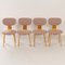 SB02 Dining Room Chairs by Cees Braakman for Pastoe, 1950s, Set of 4 4