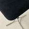 132 Desk Chair in New Black Manchester Rib by Fana Metaal, 1950s 11