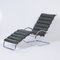 Chaise longue Mr de cuero verde de Mies Van Der Rohe para Knoll, años 2000, Imagen 2