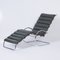 Mr Chaise Lounge in Green Leather by Mies Van Der Rohe for Knoll, 2000s 2