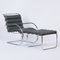 Mr Lounge Chair with Hocker by Mies Van Der Rohe for Knoll, 2000s, Set of 2, Image 3