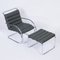 Fauteuil Mr avec Hocker par Mies Van Der Rohe pour Knoll, 2000s, Set de 2 2