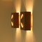 Wall Lamps in Copper from Raak, 1970s, Set of 2 4