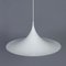 Lámpara colgante Semi blanca de Bonderup and Thorup para Fog Morup, años 60, Imagen 2