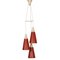 Red Perfupux Pendant by N. Hiemstra for Hiemstra Evolux, 1950s 1