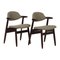 Chaises Vintage en Corne de Vache de Hulmefa, 1960s, Set de 2 1