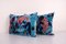 Ikat Silk Velvet Cushion Covers, 2010s, Set of 2, Image 2