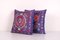 Silk Suzani Cushion Covers, Set of 2 3