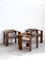 Armchairs Series Artona by Tobia & Afra Scarpa for Molteni, 1970s, Set of 3 2