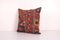 Vintage Turkish Oushak Rug Cushion Cover, 2010s, Image 3