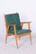 Oak Armchair attributed to Jan Vanek, Czechia, 1950s 1