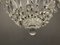 Lampada a sospensione vintage in cristallo, anni '40, Immagine 4