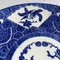 Assiette Imari Sometsuke Bleue et Blanche, Japon, 1900s 2