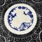 Assiette Imari Sometsuke Bleue et Blanche, Japon, 1900s 3