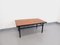 Vintage Modernist Coffee Table in Terracotta and Black Metal, 1960s 6