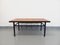 Vintage Modernist Coffee Table in Terracotta and Black Metal, 1960s 2