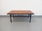 Vintage Modernist Coffee Table in Terracotta and Black Metal, 1960s 1