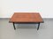 Vintage Modernist Coffee Table in Terracotta and Black Metal, 1960s 3