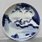 Japanese Sometsuke Blue and White Imari Ware Plate, 1900s 1