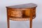 Biedermeier Side Table in Walnut and Maple Marquetry, France, 1850s 9
