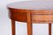 Biedermeier Round Table in Cherrywood with Detailed Marquetry, France, 1850s, Image 5