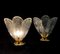Lampes de Bureau en Verre de Murano attribuées à Barovier et Toso, 1980s, Set de 2 2
