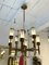 Italian Brass and Glass Tube Chandelier from Sciolari, 1960s, Image 12