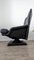 Armlehnstuhl Lounge Chair 6500 in Leder Schwarz von Rolf Benz 4