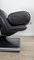 Poltrona Lounge Chair 6500 in pelle nera di Rolf Benz, Immagine 15