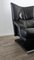 Poltrona Lounge Chair 6500 in pelle nera di Rolf Benz, Immagine 3