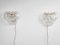 Murano Glass Leaf Wall Lamps, 1970s, Set of 2 8