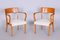 Art Deco Beech Armchairs by Jindrich Halabala for Up Zavody, 1930s, Set of 2, Image 11
