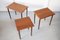 Dänische Mid-Century Teak Beistelltische, 1960er, 3er Set 4