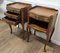 French Cherry Wood Bedside Cabinets, 1890s, Set of 2, Image 9