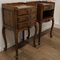 French Cherry Wood Bedside Cabinets, 1890s, Set of 2 5