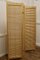 French Blonde Beech Louvered Screen Room Divider, 1960s 7