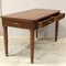 19th Century Italian Charles X Table Desk in Walnut, Image 4