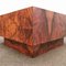 Vintage Square Coffee Table in Briar, 1970s 8