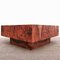 Vintage Square Coffee Table in Briar, 1970s, Image 7